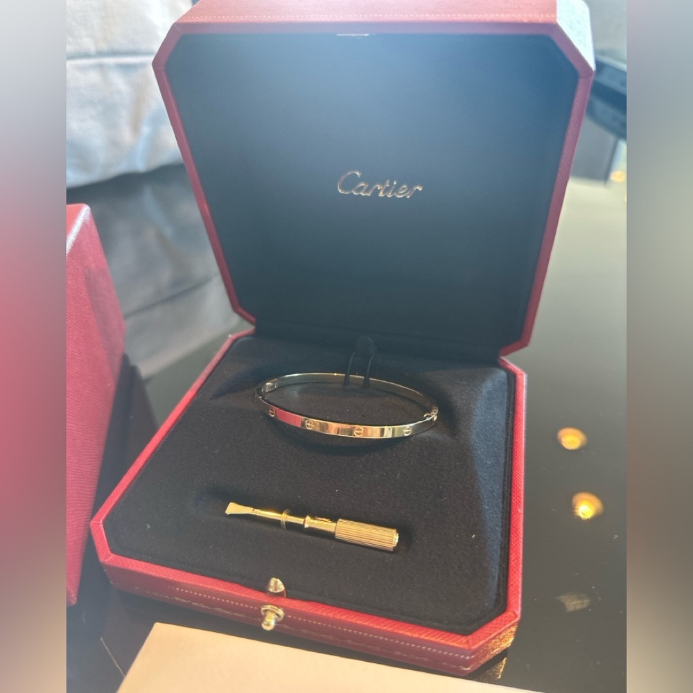 Cartier Love Bracelet, 18k Yellow Gold, 17CM